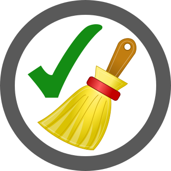 File:Cleanedup article logo.svg