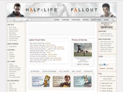 HLFallout Homepage 2005.jpg